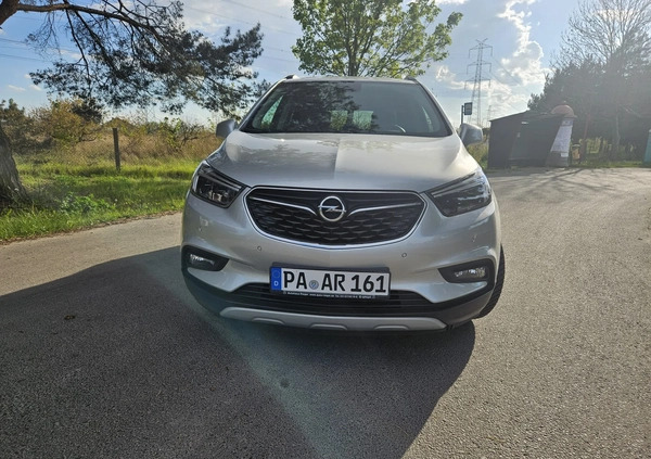 Opel Mokka cena 65900 przebieg: 84500, rok produkcji 2018 z Prusice małe 781